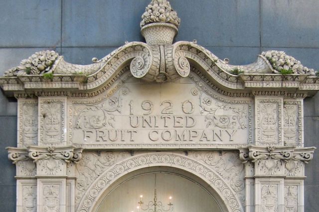 La vieja sede central de la United Fruits Company en Nueva Orleans.