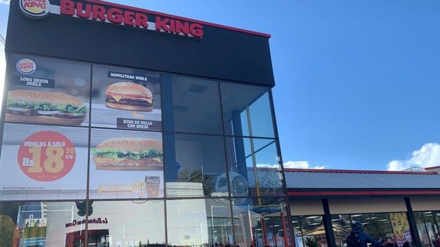 Burger King en La Paz
