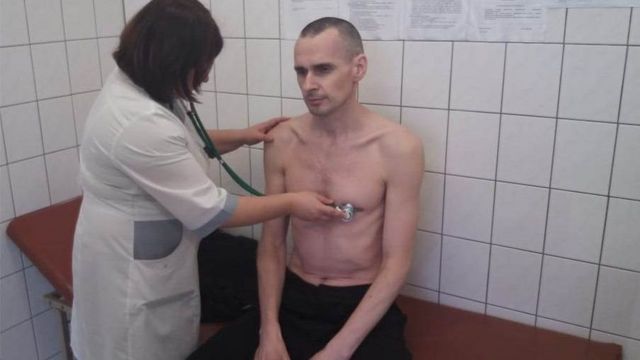 Сенцов в колонии