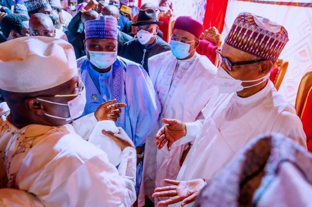 Yusuf Buhari And Zahra Bayero Wedding Fotos President Muhammadu Buhari