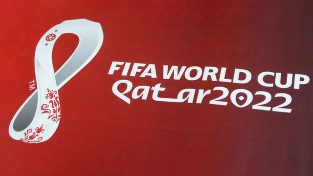 Qatar World Cup sign