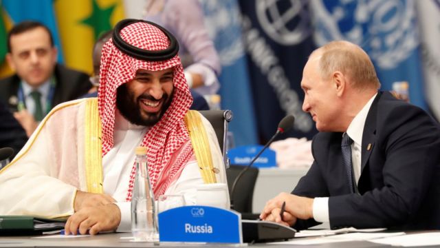 Путин и бин Салман