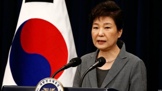 Mme Park s'est dite prête à quitter le pouvoir avant la fin de son mandat, prévue pour 2018