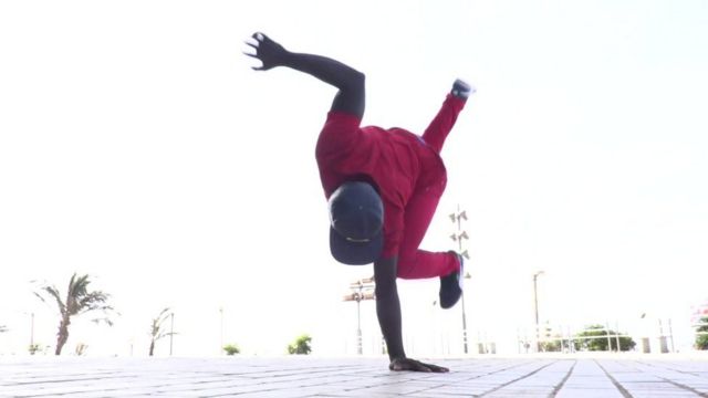 Le Camerounais Aboubaker 'Yaya' Hamidu a récemment été consacré meilleur breakdancer en Afrique de l'Ouest