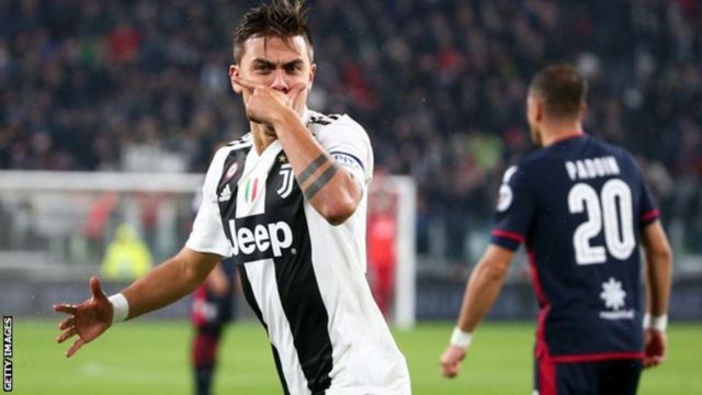 Juventus iko tayari kumuuza Paulo Dybala,26, na Manchester United - na Tottenham zimeonesha nia ya kutaka kumsajili