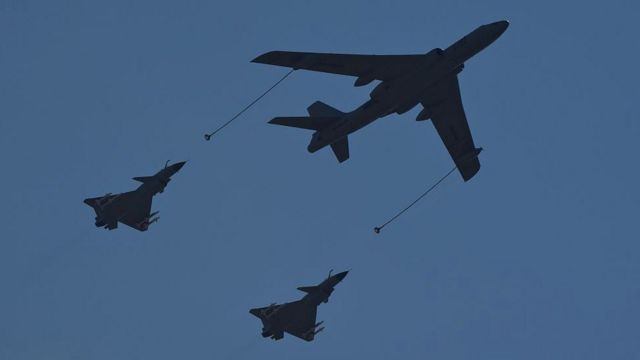 تحلق طائرات عسكرية صينية بانتظام فوق منطقة الدفاع الجوي التي أعلنتها تايوان
