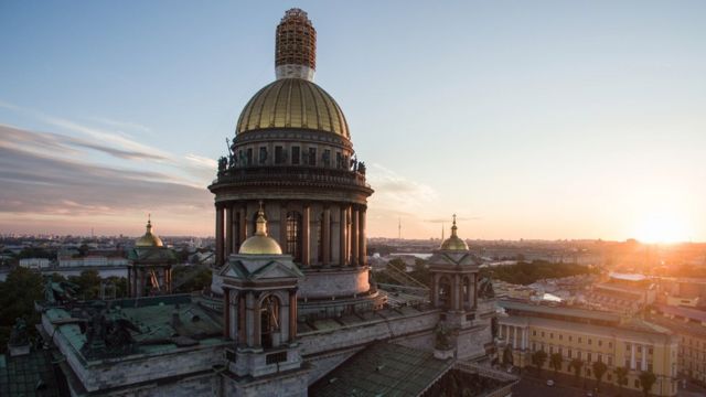 Крест на исаакиевском соборе