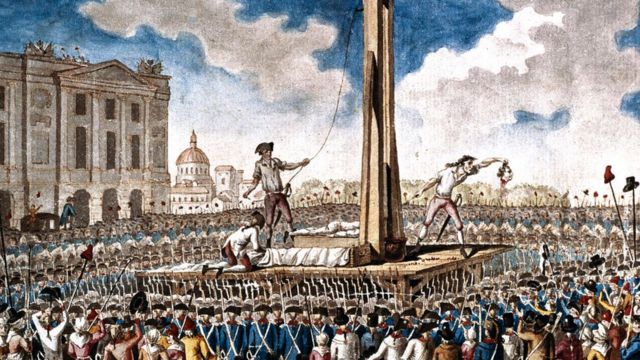 La guillotina francesa