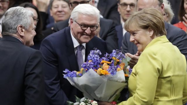 ドイツ新大統領にシュタインマイヤー前外相を選出 cニュース