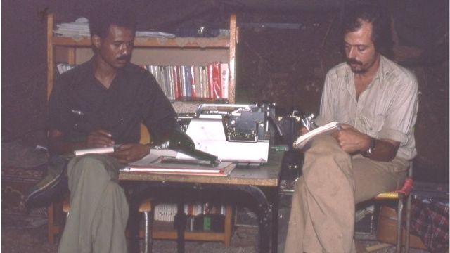 ምክትል ዋና ጸሓፊ ህግሓኤ ነበር ኢሳይያስ ኣፈወርቂ ምስ ዳንኮነል ኣብ ናቕፋ