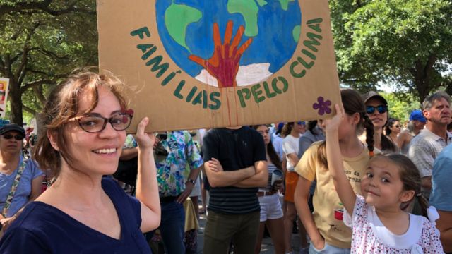 Mariana Menezes, uma das fundadoras do Famílias pelo Clima no Brasil