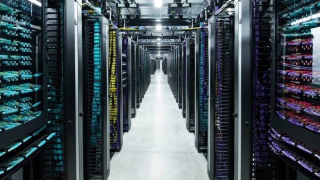 Centro de datos de Facebook en Lulea (Suecia).
