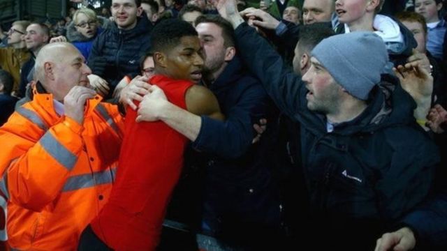 Magoya baya sun rike Marcus Rashford