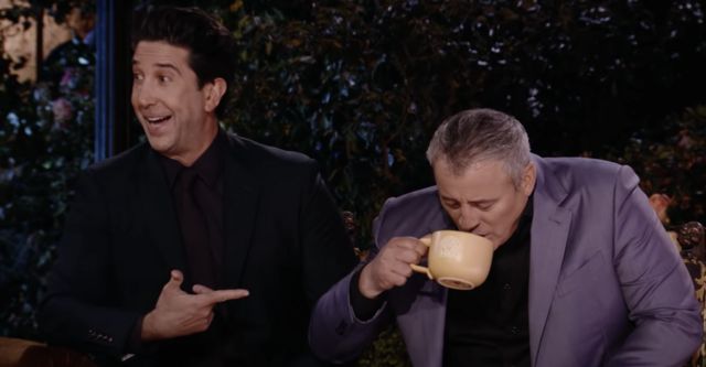 David Schwimmer y Matt LeBlanc