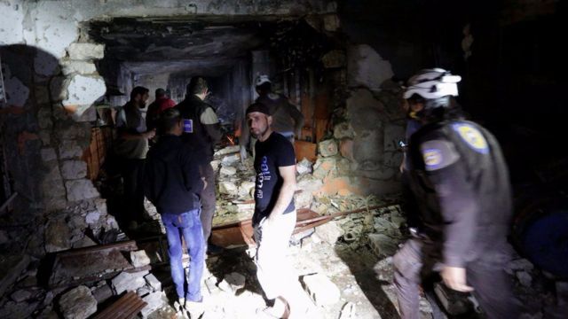 Ibitero vy'indege vyahitanye abantu 23 mu bitaro vy'i Idlib mu kwezi kwa gatanu
