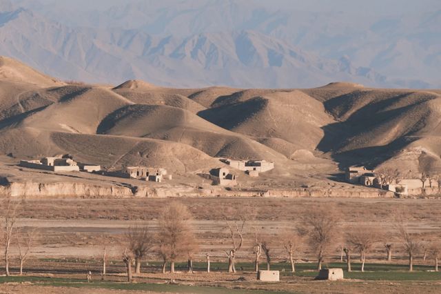 Rural view in southern Afghanistan