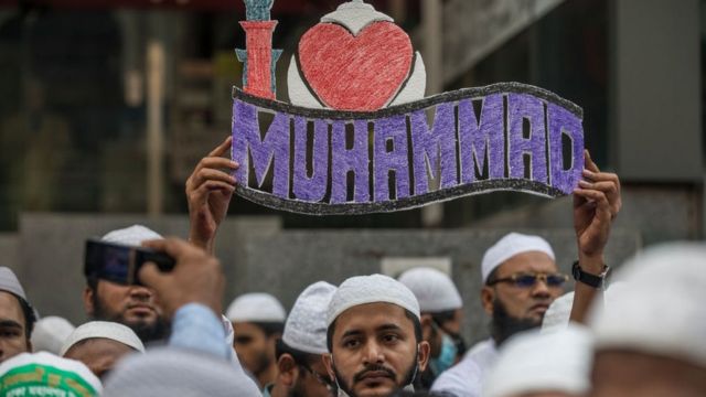 ঢাকায় ইসলামী আন্দোলন বাংলাদেশ-এর ফরাসী-বিরোধী বিক্ষোভ, ২৭-১০-২০২০।