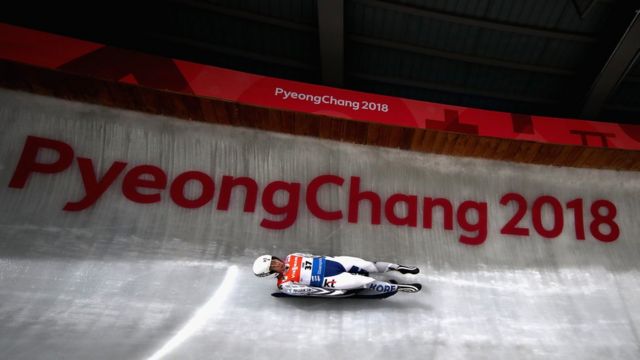 Competición en Pyeongchang.