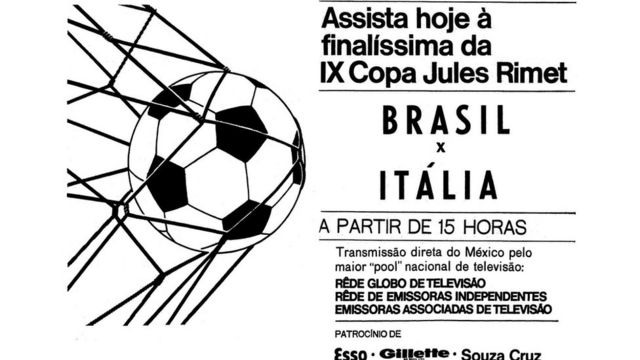 Transmissão do placar da partida de futebol da copa do mundo da