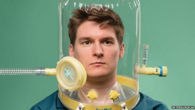 CPAP hood