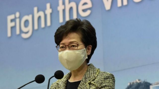 Carrie Lam, Hong Kong CEO