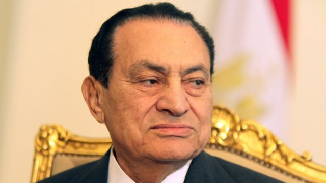 L'ancien président égyptien Hosni Moubarak