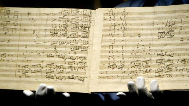 Original music from Beethoven's 9th Symphony