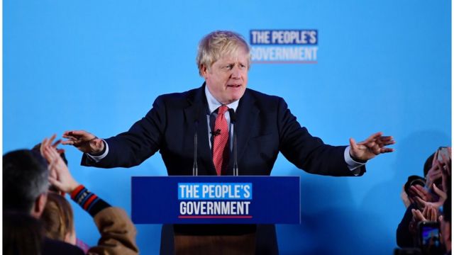 英国大选2019： 保守党获压倒性胜利，约翰逊誓言1月底带领英国完成脱欧- BBC News 中文