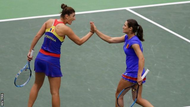 Fed Cup Romania Beat Holders Czech Republic To Reach First Semi Final Bbc Sport