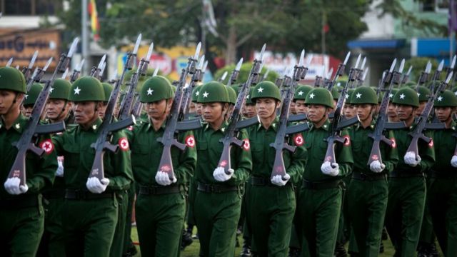 மியான்மரில் ராணுவ ஆட்சி அமல்