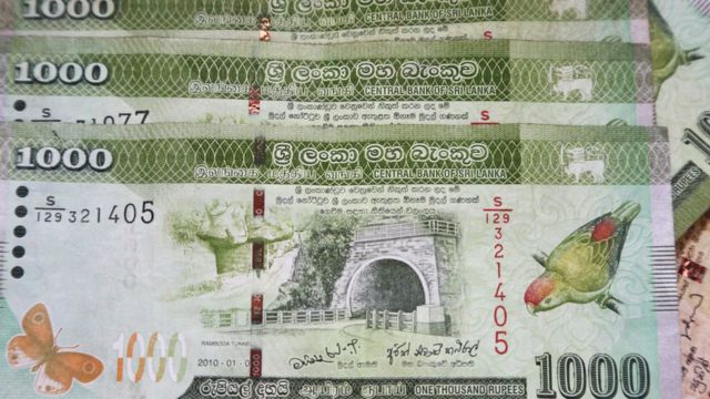 Sri Lankan money