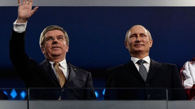 O Comitê Olímpico Internacional (COI) condenou a Rússia por violar a resolução de cessar-fogo olímpico.