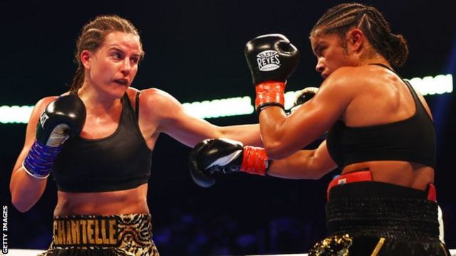Chantelle Cameron is the first undisputed British champion in lightweight boxing at the Champions Series in Abu Dhabi