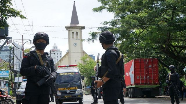 Kepolisian mengatakan menjamin keamanan masyarakat dalam perayaan Paskah.