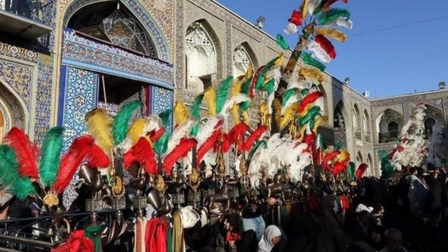 محرم در مشهد. عکس آرشیوی