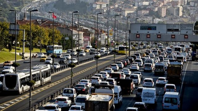 İstanbul, 2018'de dünyada en yoğun trafiğin yaşandığı 2. kent oldu.