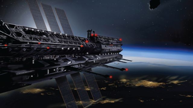 Ilustración de los que sería Asgardia.