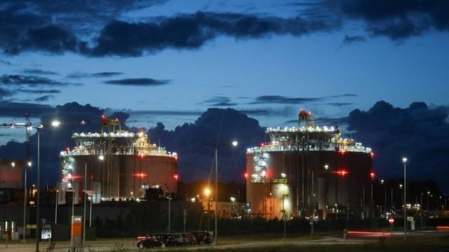 La terminal de Lech Kaczyński