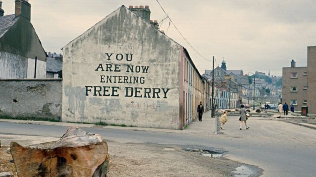Free Derry Corner em julho de 1972