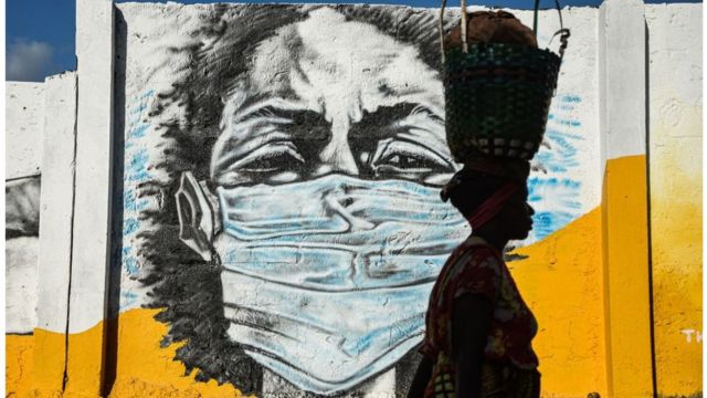 Mural en Tanzania