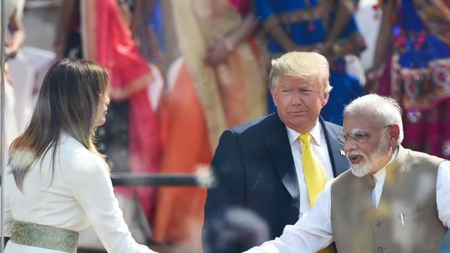 मिलानिया ट्रंप, नरेंद्र मोदी, डोनाल्ड ट्रंप, पाकिस्तान