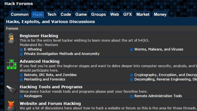 Hack Forums screengrab