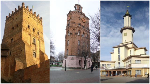 Луцьк, Вінниця та Івано-Франківськ