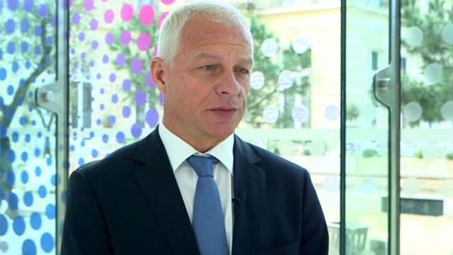 O esloveno Drago Kos, chefe do grupo de trabalho anti-corrupção da Organização para a Cooperação e o Desenvolvimento Econômico (OCDE)
