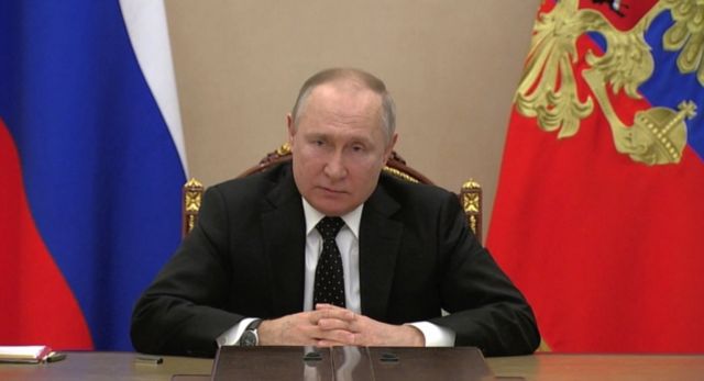 Vladimir Putin, 27 de fevereiro de 2022