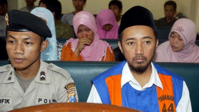 Tajul Muluk alias Ali Murtadho saat menjalani proses persidangan.
