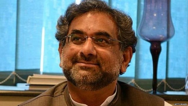 पाकिस्तान के प्रधानमंत्री शाहिद ख़ाक़ान अब्बासी