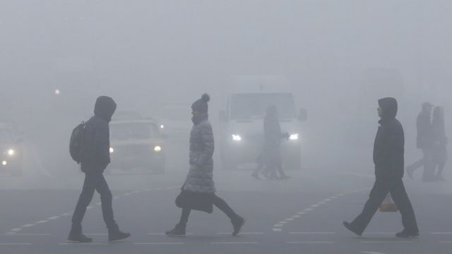 Експерти про туман у Києві: природне явище плюс викиди - BBC News Україна