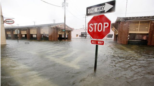El mercado histórico de Charleston se inundó