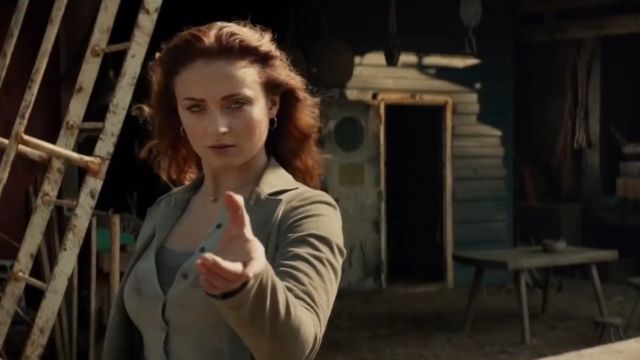 Sophie Turner sebagai Jean Grey di X-Men: Dark Phoenix